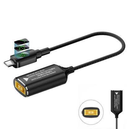 140W Digital Display Laptop Charging Adapter Connector