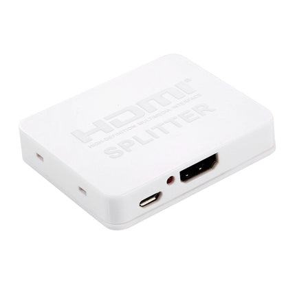 Разветвитель HDMI 4K Full HD 1080p, видео HDMI, коммутатор, усилитель с разделением 1x2, двойной дисплей для HDTV DVD PS3 Xbox