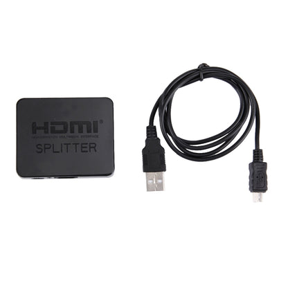 Разветвитель HDMI 4K Full HD 1080p, видео HDMI, коммутатор, усилитель с разделением 1x2, двойной дисплей для HDTV DVD PS3 Xbox