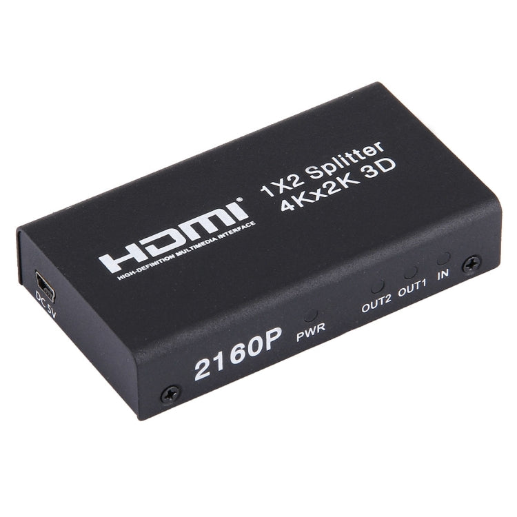 Mini HDMI 1x2 2160P коммутатор-разветвитель, поддержка 4Kx2K, 3D