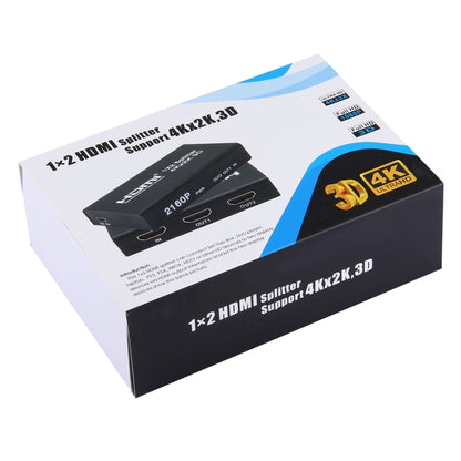 Mini HDMI 1x2 2160P коммутатор-разветвитель, поддержка 4Kx2K, 3D