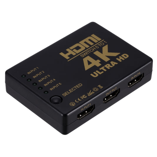 ZMT-968885 HDMI-коммутатор 5 в 1 выход 4K*2K HD видеокоммутатор с пультом дистанционного управления
