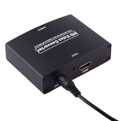 Конвертер-адаптер 1080P HD HDMI в YPbPr Video и R/L Audio