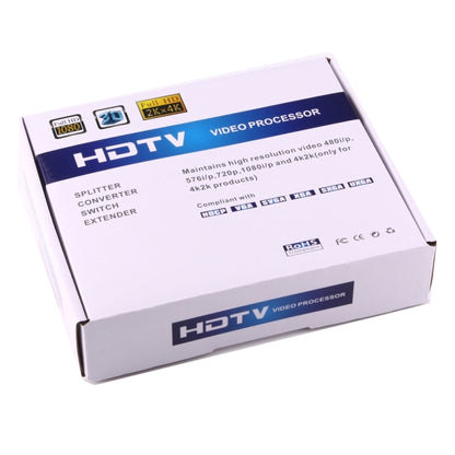 Конвертер-адаптер 1080P HD HDMI в YPbPr Video и R/L Audio