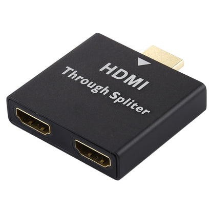 Проходной разветвитель HDMI из алюминиевого сплава 1 на 2