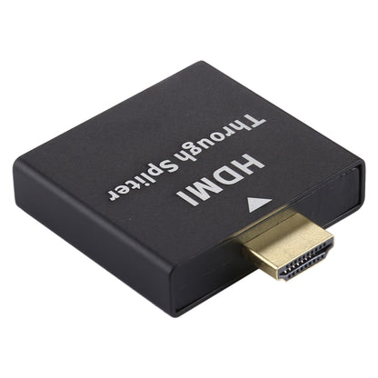 Проходной разветвитель HDMI из алюминиевого сплава 1 на 2
