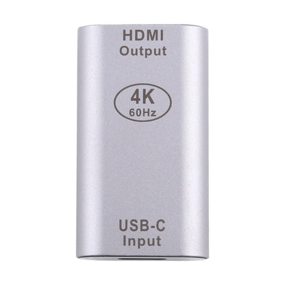 Адаптер Type-C / USB-C (мама) на HDMI (мама) из алюминиевого сплава