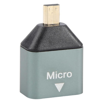 Позолоченный адаптер Micro HDMI «папа» – HDMI «мама»