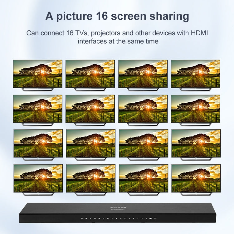 Measy SPH116 1 к 16 4K HDMI 1080P коммутатор с одновременным разделителем дисплеев