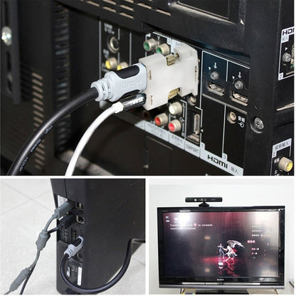 Переходник HDMI (женский) на VGA (мужской) с аудиовыходом для проектора, монитора, телевизора