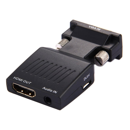 Адаптер-конвертер HD 1080P VGA в HDMI + аудио-видеовыход для HDTV-монитора/проектора