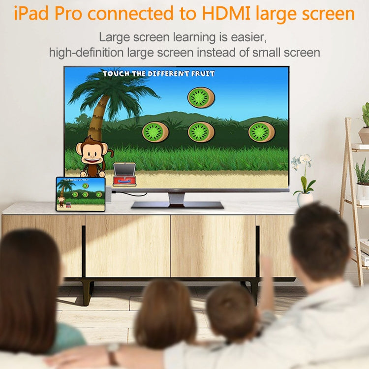 Многофункциональный удлинитель HW-TC29 4 в 1 Type-C / USB-C для iPad Pro