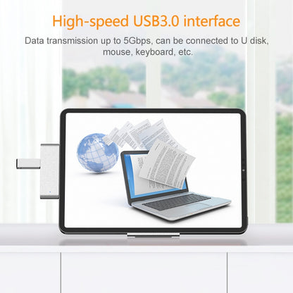 Многофункциональный удлинитель HW-TC29 4 в 1 Type-C / USB-C для iPad Pro