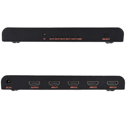 Коммутатор HDMI 2.0 4X1 4K/60 Гц с пультом ДУ, вилка ЕС