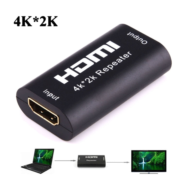 Мини-усилитель-ретранслятор 2160P Full HD HDMI 1.4b, поддержка 4K x 2K, 3D