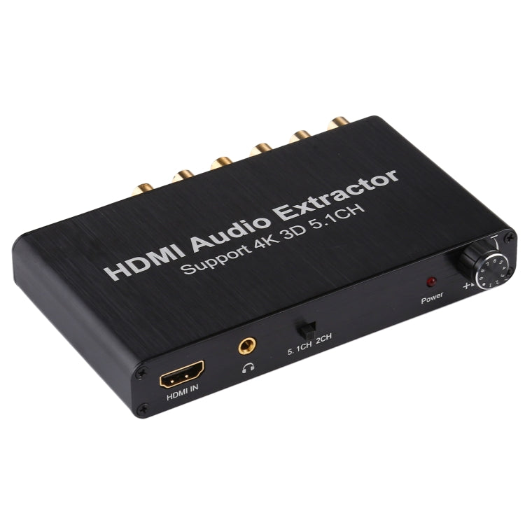 Декодер-экстрактор аудиосигнала 4K 3D HDMI 5.1CH