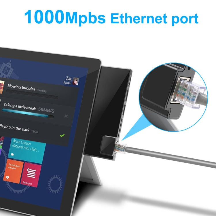 ROCKETEK SK-S4HL RJ45 + 2 x USB 3.0 + HDMI + Концентратор для чтения карт памяти SD/TF 4K HDMI-адаптер