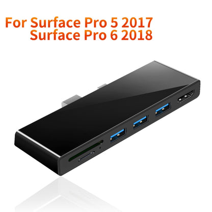 ROCKETEK SK-S5H 3 x USB 3.0 + HDMI + устройство чтения карт памяти SD/TF 4K HDMI адаптер