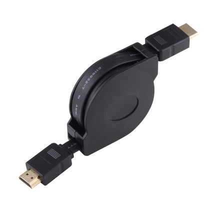 Выдвижной видео-аудио-кабель HDMI-HDMI-Men длиной 1 м с адаптерами Mini HDMI и Micro HDMI для HDTV-мониторов, проекторов, ПК, камер, планшетов и смартфонов