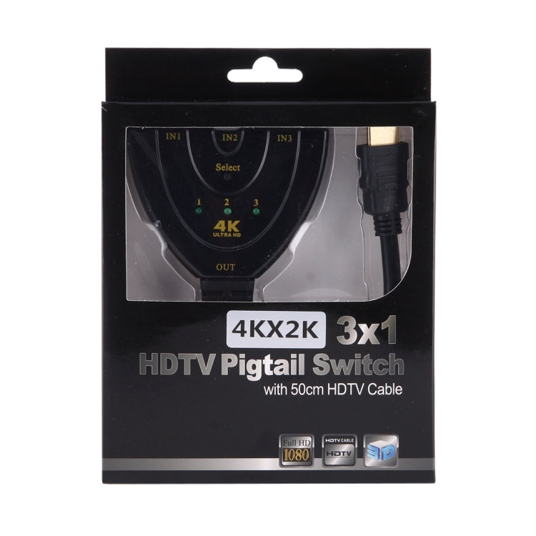 HDMI-вход 3 в 1, HDMI-разветвитель 4K x 2K HDTV