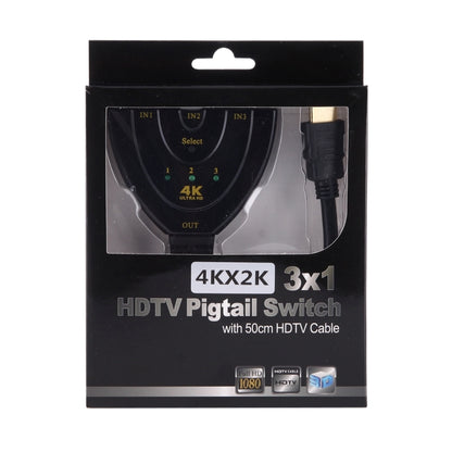 HDMI-вход 3 в 1, HDMI-разветвитель 4K x 2K HDTV