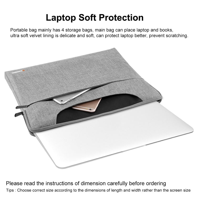 Сумка HAWEEL для ноутбуков 15–17 дюймов Macbook, Samsung, Lenovo, Sony, DELL Alienware, CHUWI, ASUS