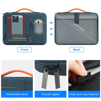 Чехол-портфель HAWEEL 13,0 дюймов на молнии для ноутбука Macbook, Samsung, Lenovo Thinkpad, Sony, DELL Alienware, CHUWI, ASUS, HP, ноутбуки с диагональю 13–13,5 дюймов