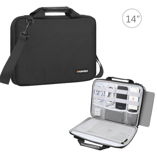 Сумка-портфель HAWEEL для ноутбука 13,0–14,0 дюймов через плечо для Macbook, Lenovo Thinkpad, ASUS, HP
