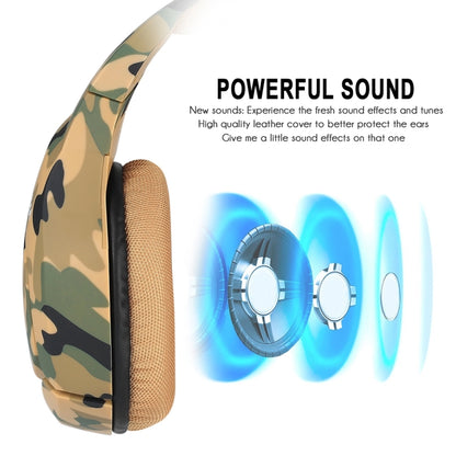ONIKUMA K1-B Deep Bass Noise Canceling Camouflage Gaming Headphone with Microphone