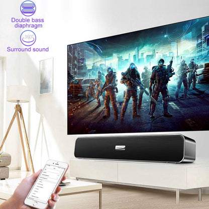 YINDIAO A36 Bluetooth 5.0 умный сабвуфер компьютерный беспроводной Bluetooth-динамик, обновленная версия Bluetooth