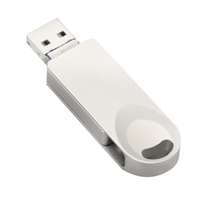S29 3 в 1 32 ГБ Micro USB + USB + 8-контактный интерфейс Металлический флеш-диск Twister