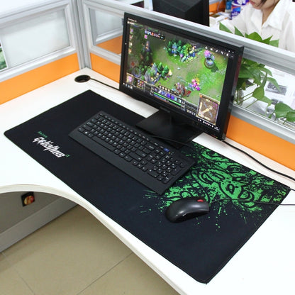 Увеличенный коврик для мыши и игровой клавиатуры, размер: 90 см x 40 см