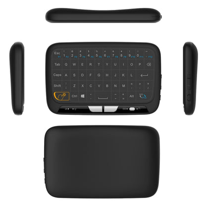 Беспроводная мини-клавиатура Air Mouse H18 2,4 ГГц с QWERTY-клавиатурой, тачпадом и вибрацией для ПК и телевизора
