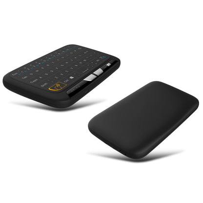 Беспроводная мини-клавиатура Air Mouse H18 2,4 ГГц с QWERTY-клавиатурой, тачпадом и вибрацией для ПК и телевизора