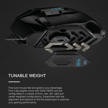Проводная игровая мышь Logitech G502 HERO с 11 кнопками, длина: 2,1 м