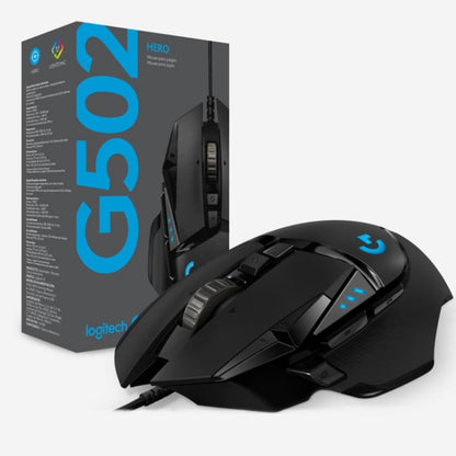 Проводная игровая мышь Logitech G502 HERO с 11 кнопками, длина: 2,1 м