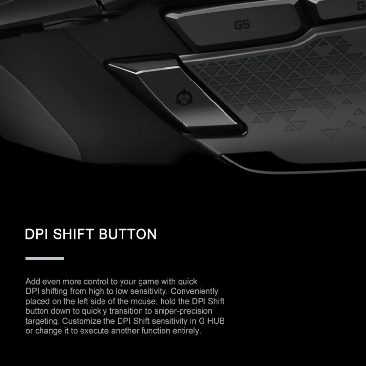 Проводная игровая мышь Logitech G502 HERO с 11 кнопками, длина: 2,1 м