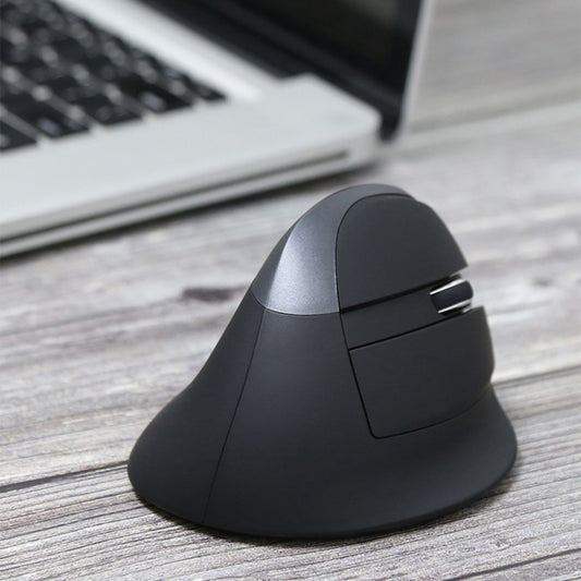 DELUX M618 Mini 2.4G беспроводная 2400 точек на дюйм USB перезаряжаемая эргономичная вертикальная мышь