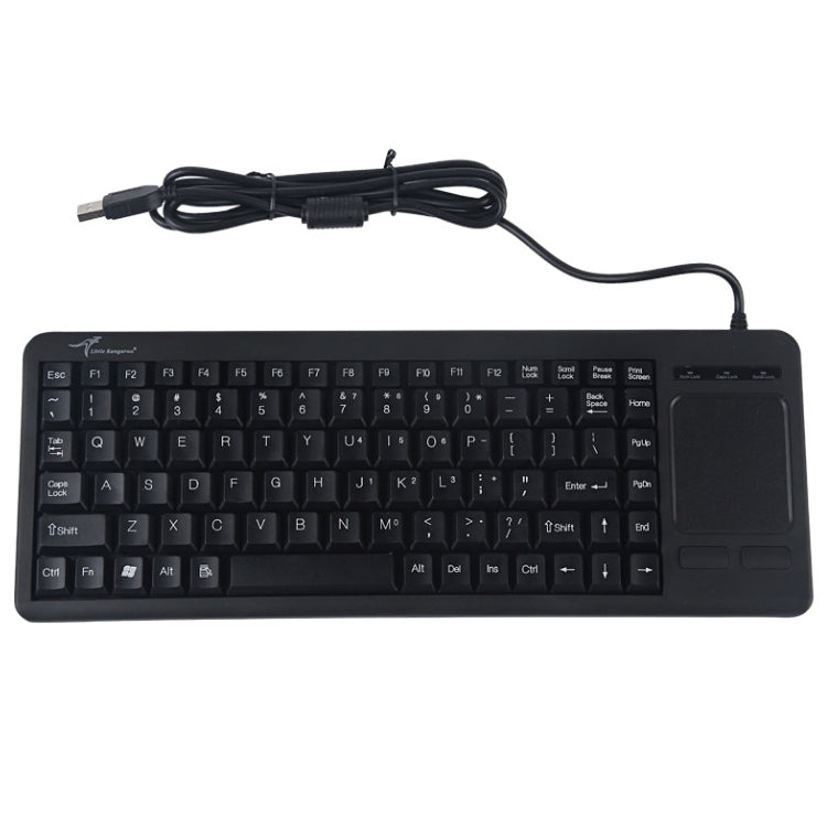 DS-8800 USB-интерфейс, защита от брызг воды, лазерная гравировка символов, цельная проводная клавиатура с сенсорной панелью, длина: 1,5 м