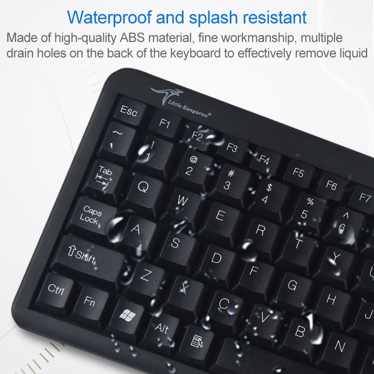 DS-8900 USB-интерфейс, защита от брызг воды, лазерная гравировка символов, цельная проводная клавиатура с трекболом, длина: 1,5 м
