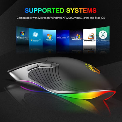 iMICE X6 Wired Mouse  6-button Colorful RGB Gaming Mouse