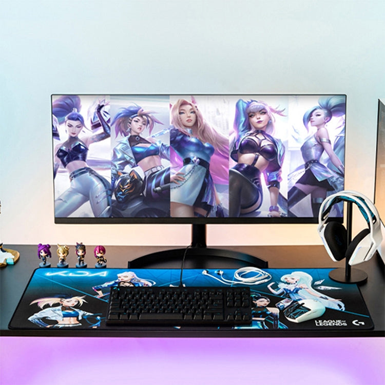Коврик для игровой клавиатуры Logitech G840 KDA, размер: 900 x 400 x 3 мм