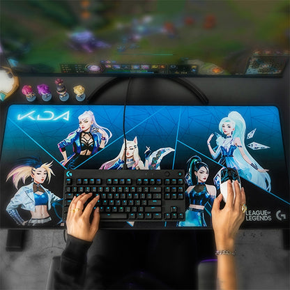 Коврик для игровой клавиатуры Logitech G840 KDA, размер: 900 x 400 x 3 мм