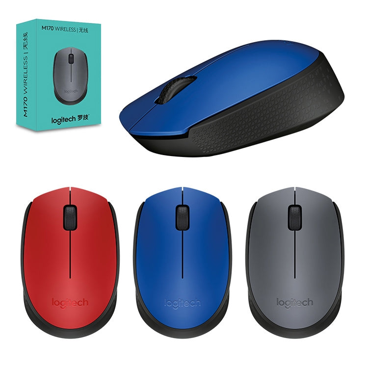 Logitech M170 1000DPI USB bezvadu pele ar 2.4G uztvērēju