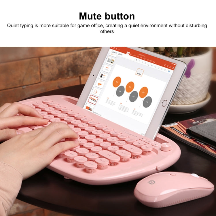 Беспроводная Bluetooth-клавиатура FOETOR K520t Mini с тремя режимами работы
