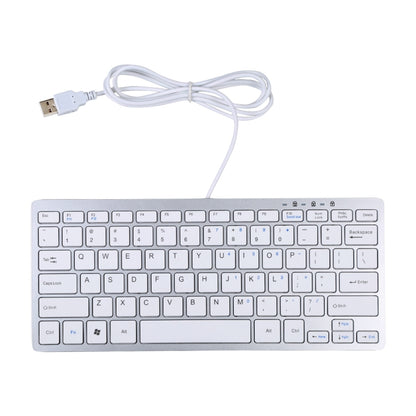 450 78-клавишная ультратонкая проводная USB-клавиатура