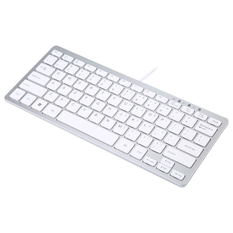 450 78-клавишная ультратонкая проводная USB-клавиатура