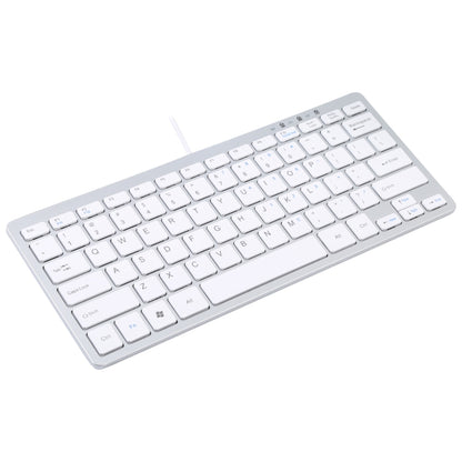 450 78-клавишная ультратонкая проводная USB-клавиатура