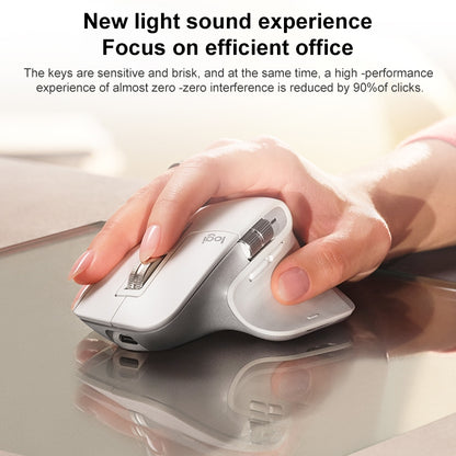 Logitech MX Master 3s 8000DPI 2,4 GHz ergonomiska bezvadu Bluetooth divu režīmu pele