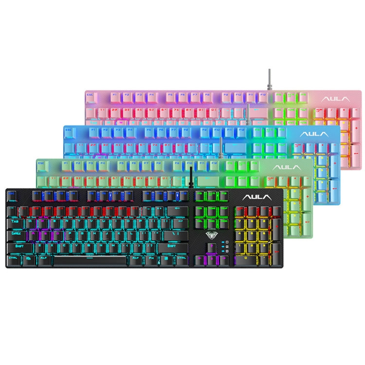 AULA S2022 USB vadu mehāniskā tastatūra